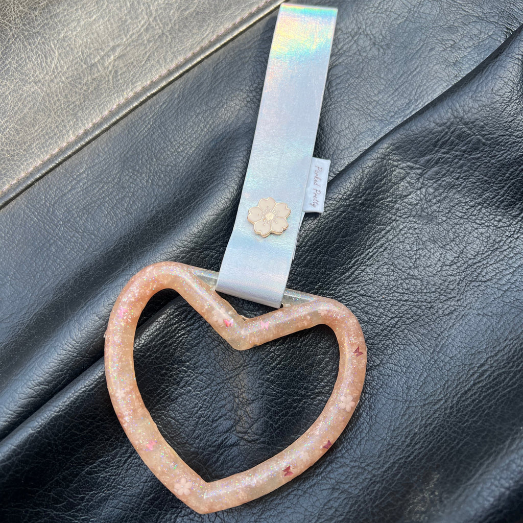 Pink Blossom Tsurikawa - Heart