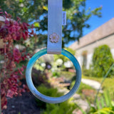 Grey Blue Gradient Tsurikawa - Circle