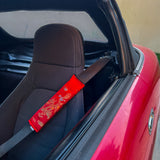 Dragon & Phoenix Silk Seat Belt Covers (2pcs)