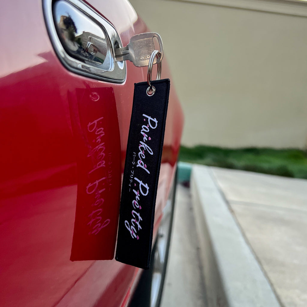 sakura cherry blossom gr86 gt86 brz frs key tag