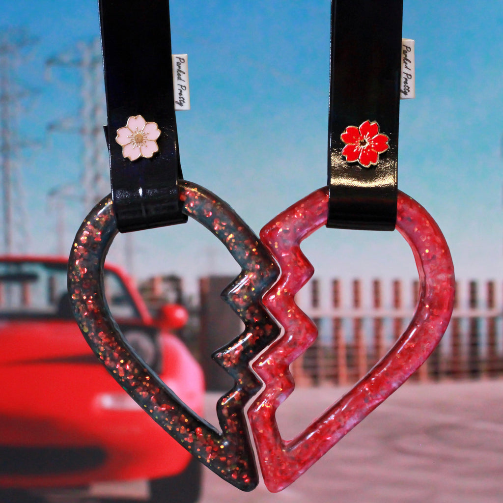 Crimson Jelly Half Heart Tsurikawa©