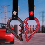 Crimson Jelly Half Heart Tsurikawa©