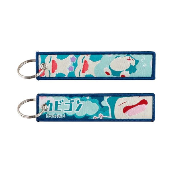 snorlax key tag keychain
