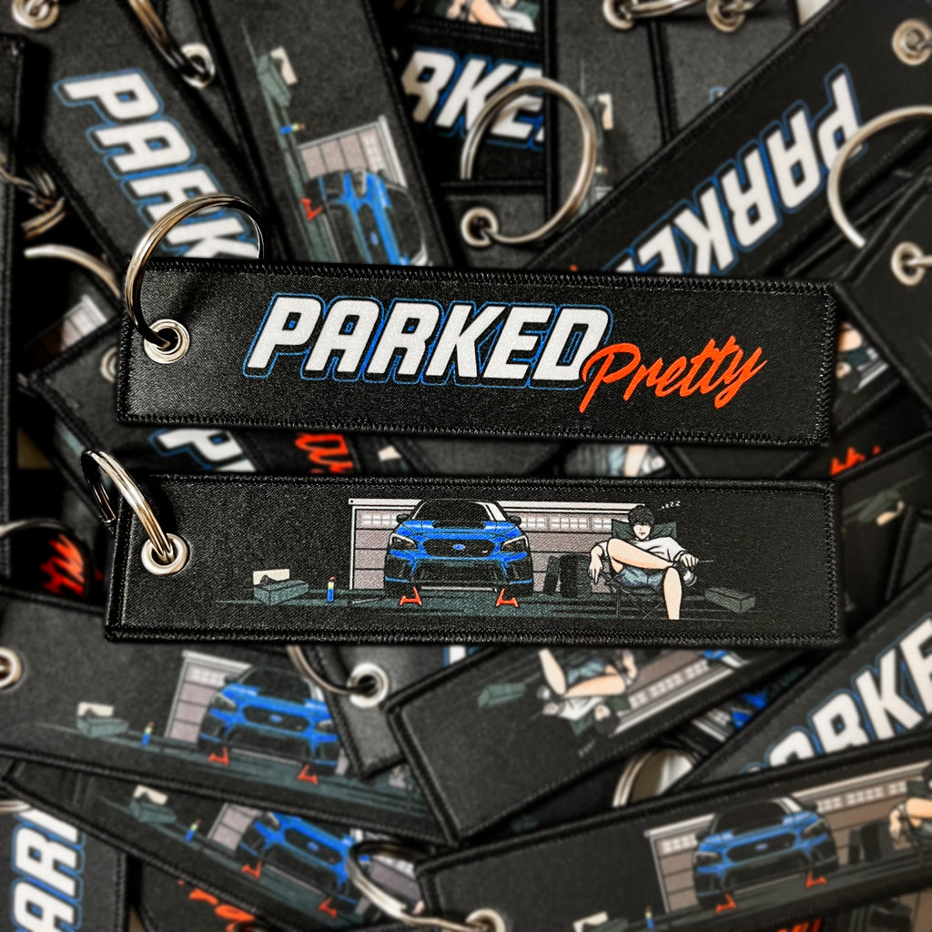 Subaru STI Anime Key Tag