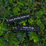 parked pretty jet / flight tags sus tags