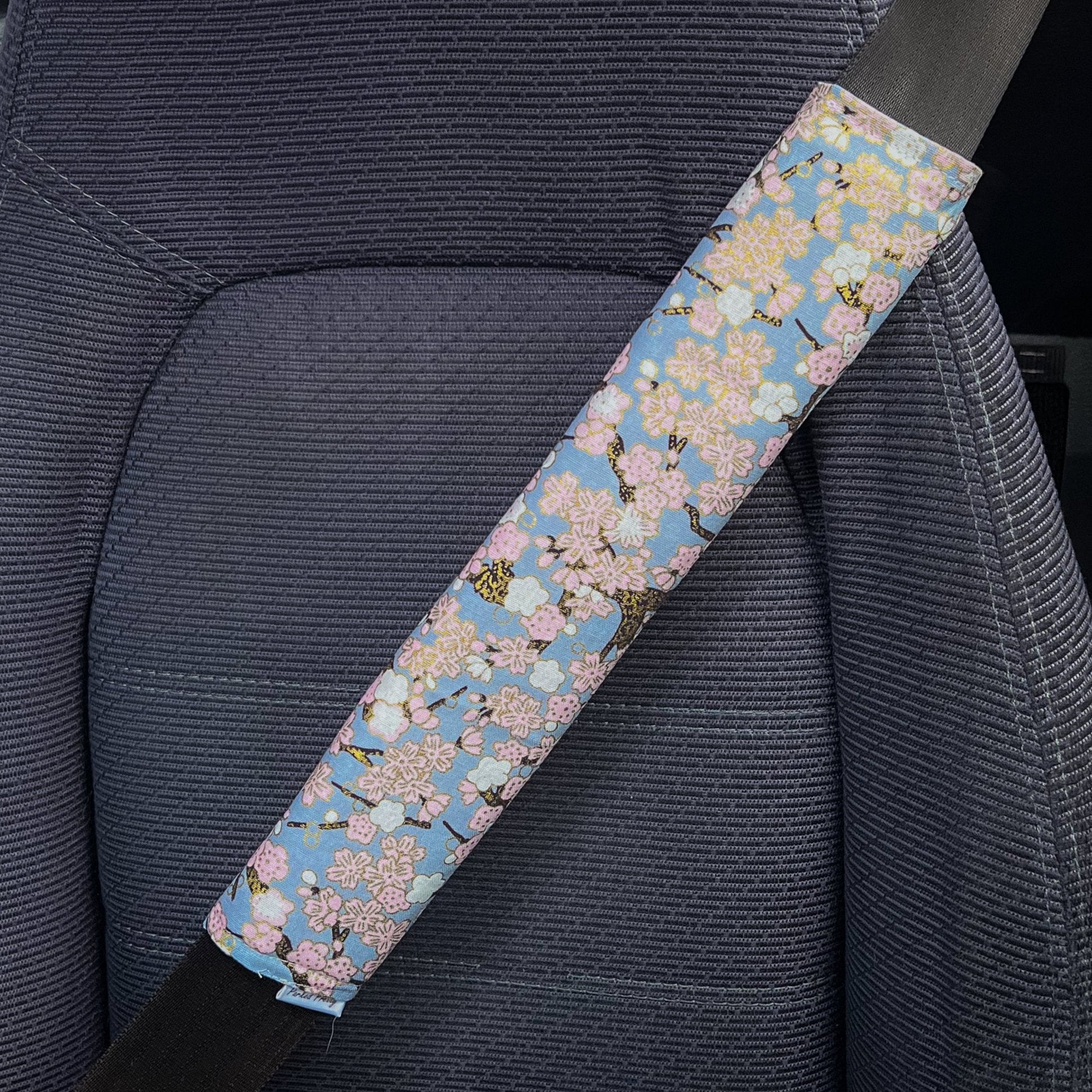 Cherry Blossom Seat Belt Covers (2pcs)