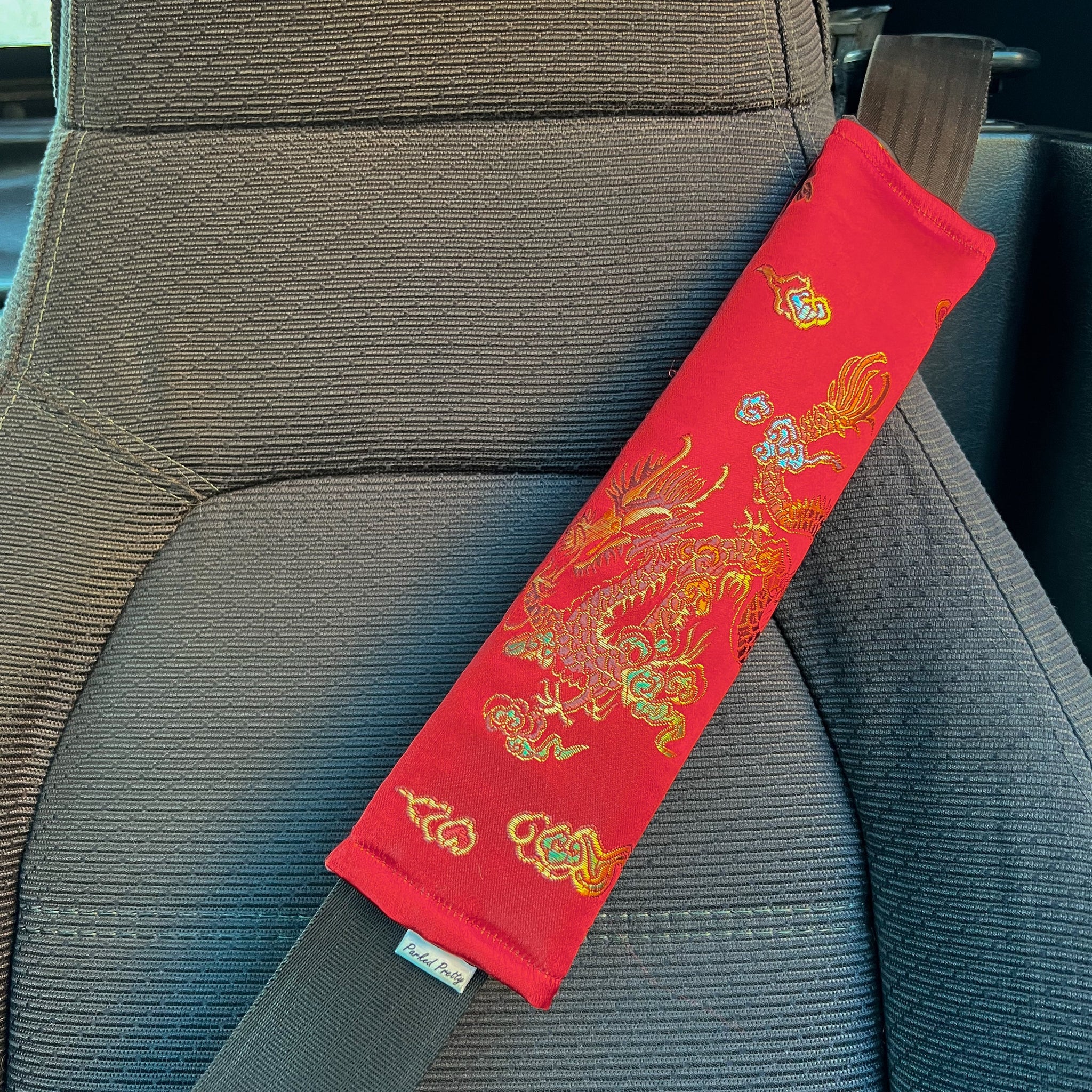 dragon seat belt cover japanese